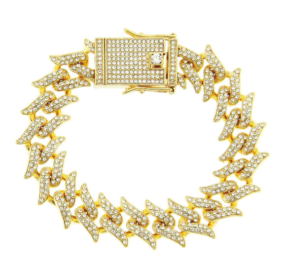 Exaggerated Hip-Hop Bracelet Accessories