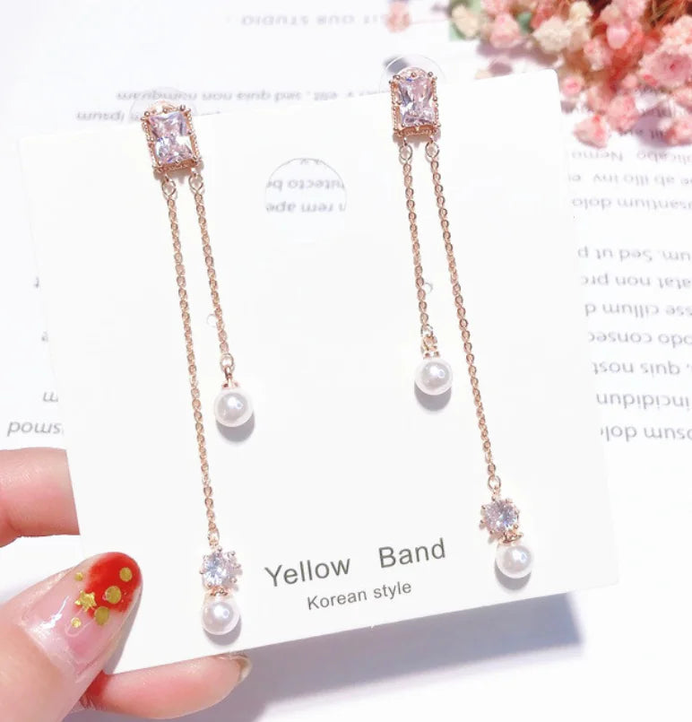 Crystal Earrings Jewelry Accessories